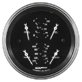 Picture of Auto Meter Gauge Quad 3 3-8in 0E-90F Elec Old Tyme Black