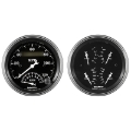 Picture of Auto Meter Gauge Kit 2 pc- Quad & Tach-Speedo 3 3-8in Old Tyme Black