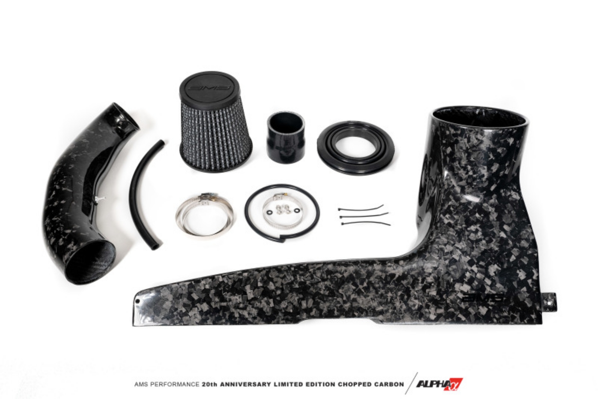 Picture of AMS Performance 2015+ VW Golf R MK7 Chopped Carbon Fiber Intake