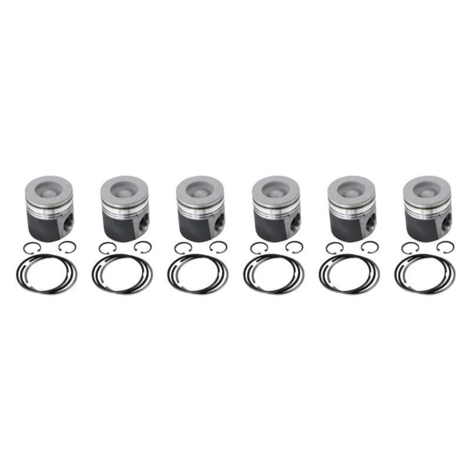 Picture of Industrial Injection 94-98 Dodge 12V Mahle Piston -040 Oversized w- Rings - Wristpins - Clips