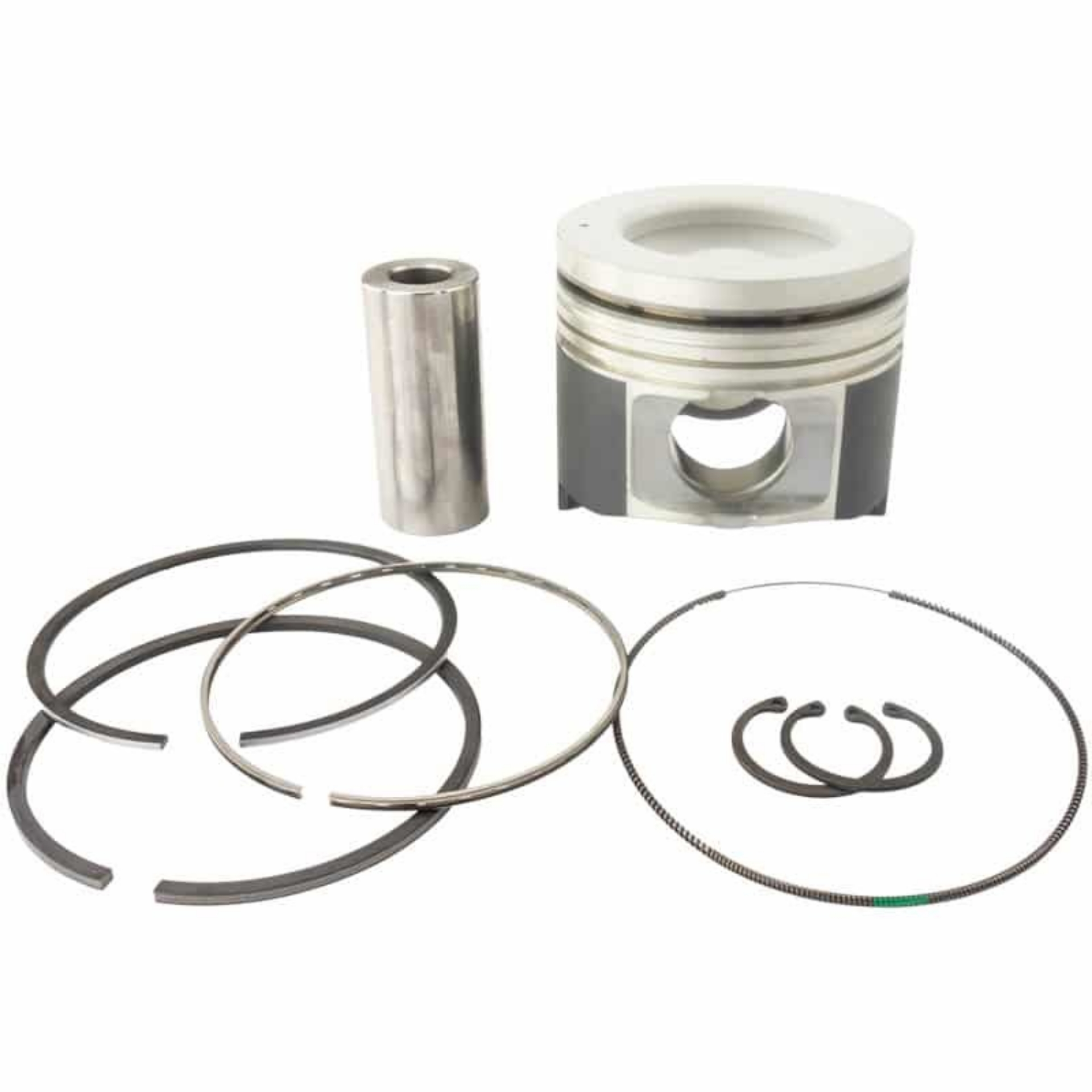 Picture of Industrial Injection Chevrolet Duramax Forged -020 Oversize Mahle Race Pistons Set
