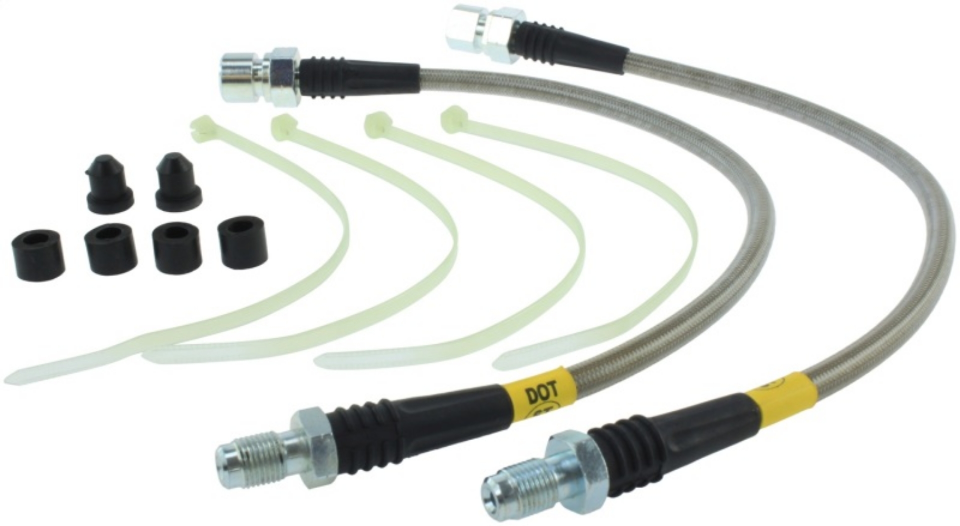Picture of StopTech Ferrari 90-94 348 - 94-99 F355 Rear Stainless Steel Brake Line Kit