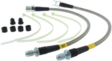 Picture of StopTech Ferrari 90-94 348 - 94-99 F355 Rear Stainless Steel Brake Line Kit