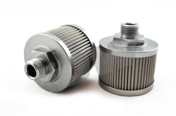 Picture of DeatschWerks Stainless Steel 8AN 100 Micron Universal Fuel Pump Pre-Filter