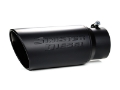 Picture of Sinister Diesel Universal Black Ceramic Coated Stainless Steel Exhaust Tip 4in to 5in
