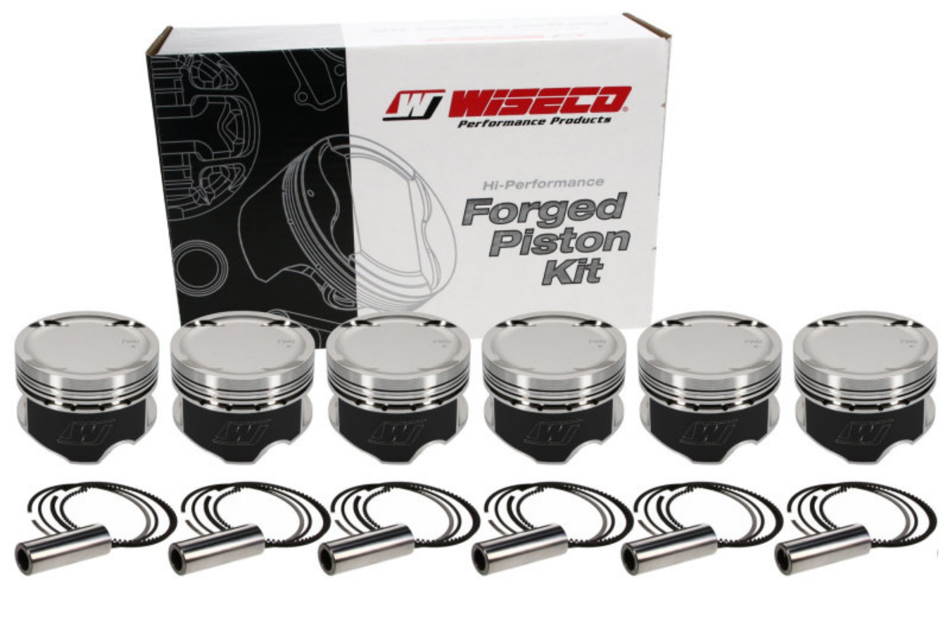 Picture of Wiseco Nissan VG30 Turbo -9cc 1-260 X 88MM Piston Shelf Stock SINGLE PISTON