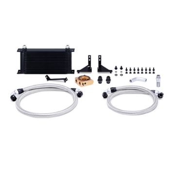 Picture of Mishimoto 14-16 Ford Fiesta ST Thermostatic Oil Cooler Kit - Black
