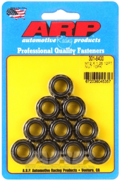 Picture of ARP 12mm x 1-25 16mm Socket 12pt Nut Kit 10 pack