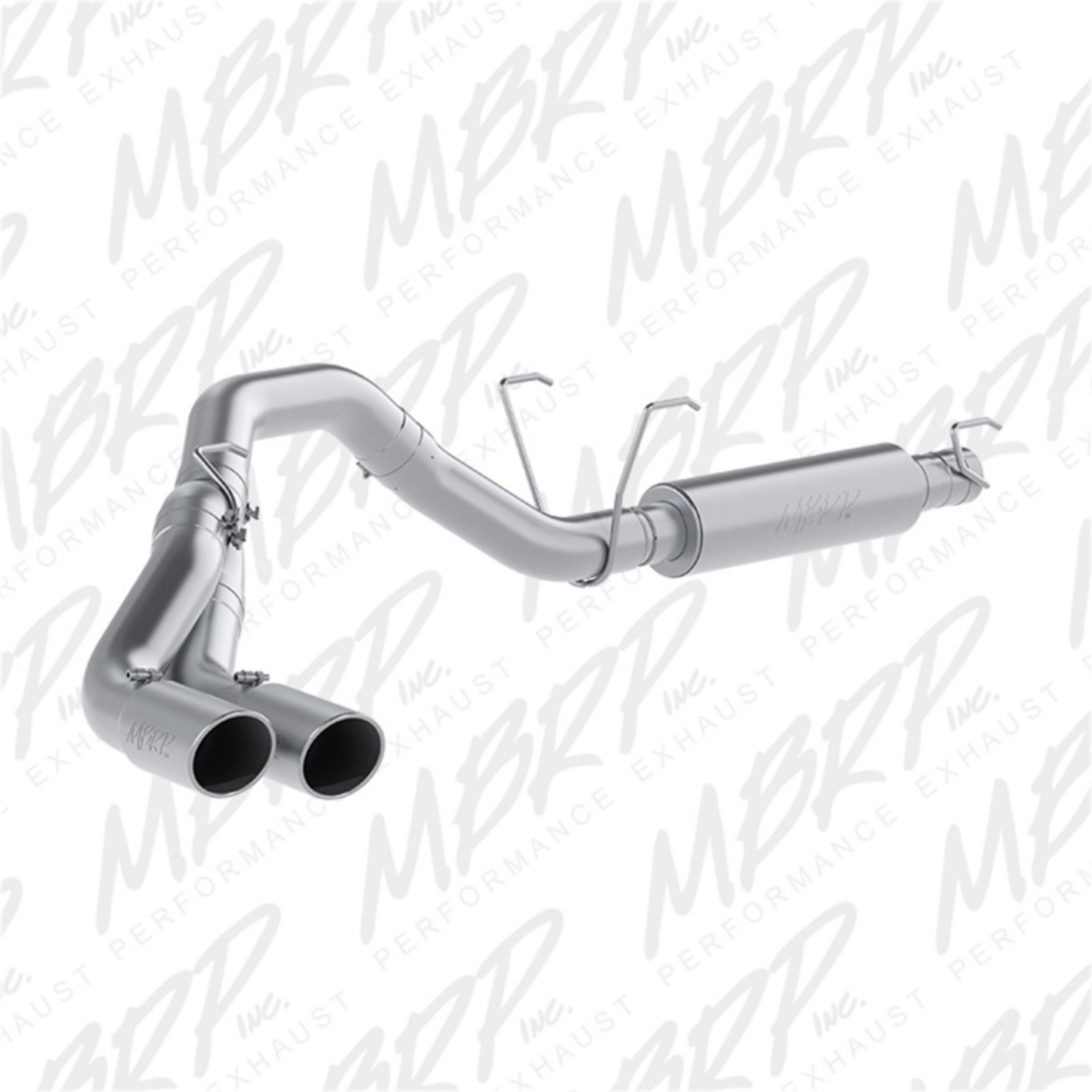 Picture of MBRP 14-16 Ram 2500-3500 6-4L 4in 409 SS Single Side Dual Outlet Cat Back Exhaust