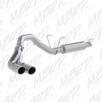 Picture of MBRP 14-16 Ram 2500-3500 6-4L 4in 409 SS Single Side Dual Outlet Cat Back Exhaust