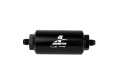 Picture of Aeromotive In-Line Filter - AN-6 Male 10 Micron Microglass Element Bright Dip Black Finish