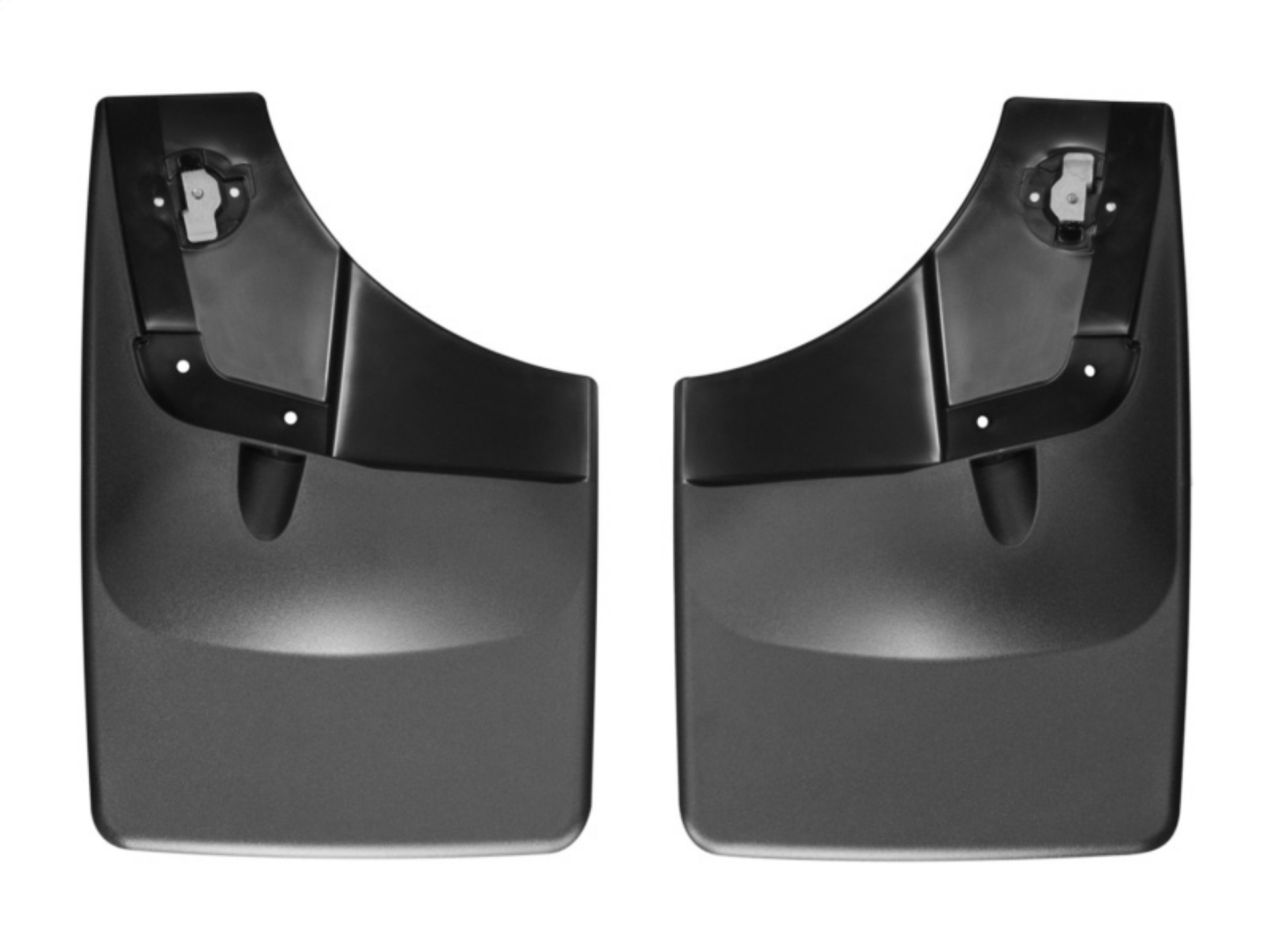 Picture of WeatherTech 2015 Ford F-150 w-o Wheel Lip Module No Drill Rear Mudflaps