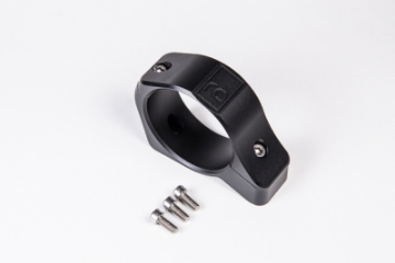 Picture of Radium Engineering 2-Piece Fuel Pump Clamp 60mm - Black W- Logo