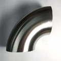Picture of Stainless Bros 2-75in Diameter 1D - 2-75in CLR 90 Degree Bend -65in-No leg Mandrel Bend
