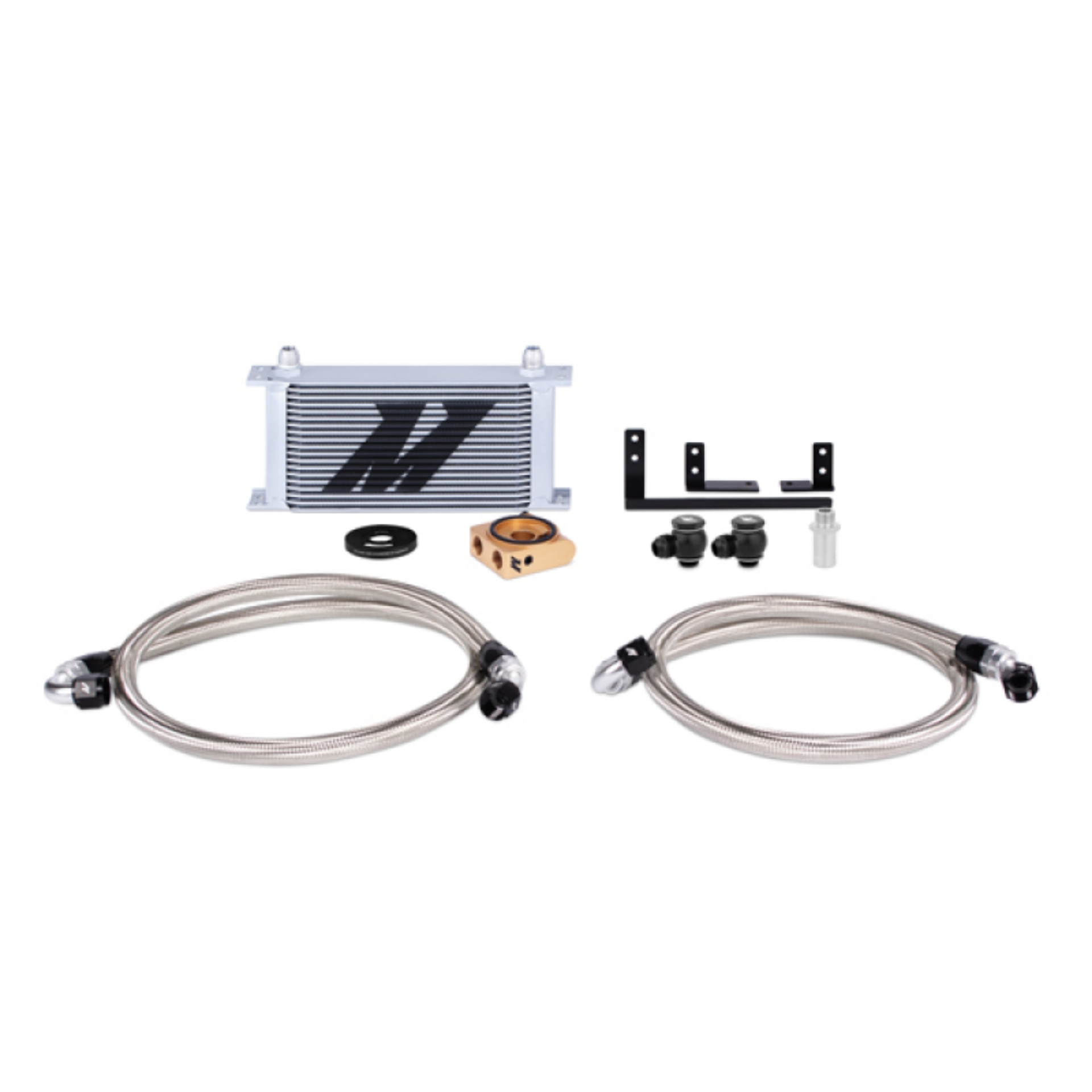 Picture of Mishimoto 2016+ Mazda Miata Thermostatic Oil Cooler Kit - Silver
