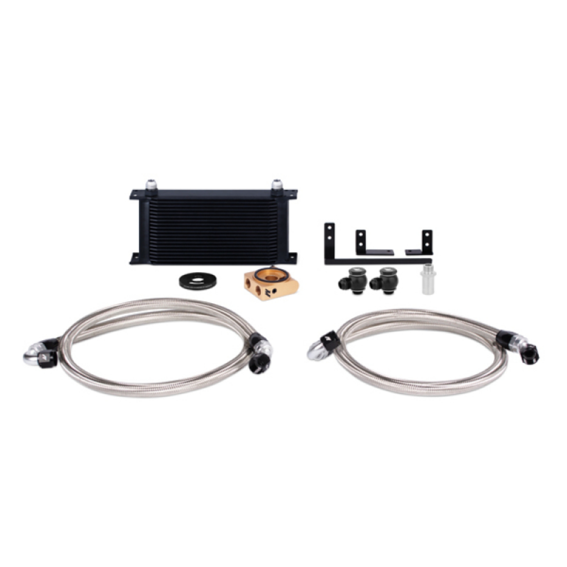 Picture of Mishimoto 2016+ Mazda Miata Thermostatic Oil Cooler Kit - Black