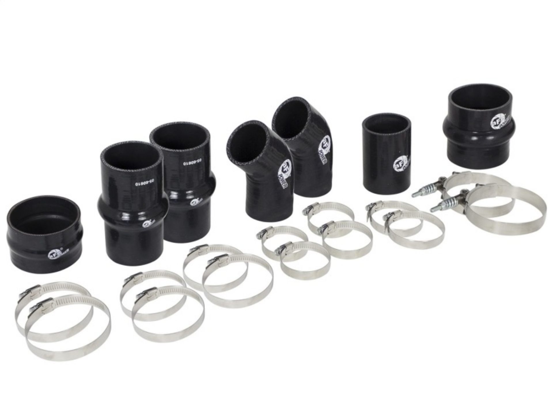 Picture of aFe Bladerunner Intercooler Couplings & Clamps Replacement Kit 11-14 Ford EcoBoost 3-5L tt