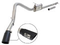 Picture of aFe MACHForce XP Exhaust 3in-3-5in SS Single Side Ext CB w- Black Tip 99-04 Ford F150 V8 5-4L-6-8L