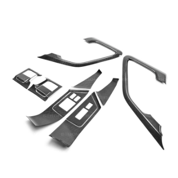 Picture of Seibon 09-14 Nissan GTR Carbon Fiber Door Trim Set 12 PCS