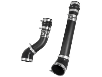 Picture of aFe Bladerunner 3 inch Black Intercooler Hot and Cold Side Tubes Dodge Diesel Trucks 94-02 L6-5-9