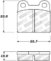 Picture of StopTech Street Touring Brake Pads