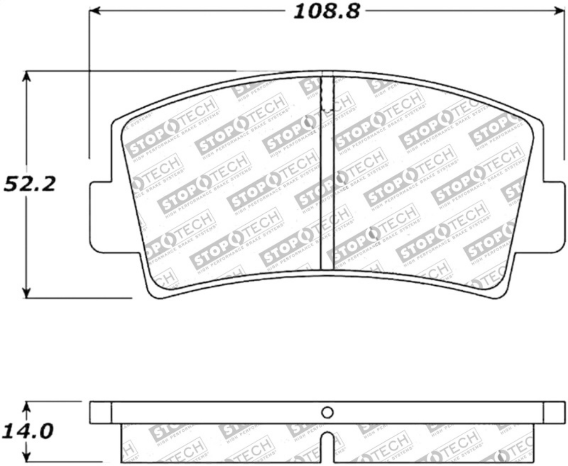 Picture of StopTech Street Touring Brake Pads