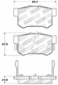 Picture of StopTech Street Touring 00-09 Honda S2000 - 92-07 Accord - 04-10 TSX Rear Brake Pads