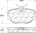 Picture of StopTech Street Touring Brake Pads