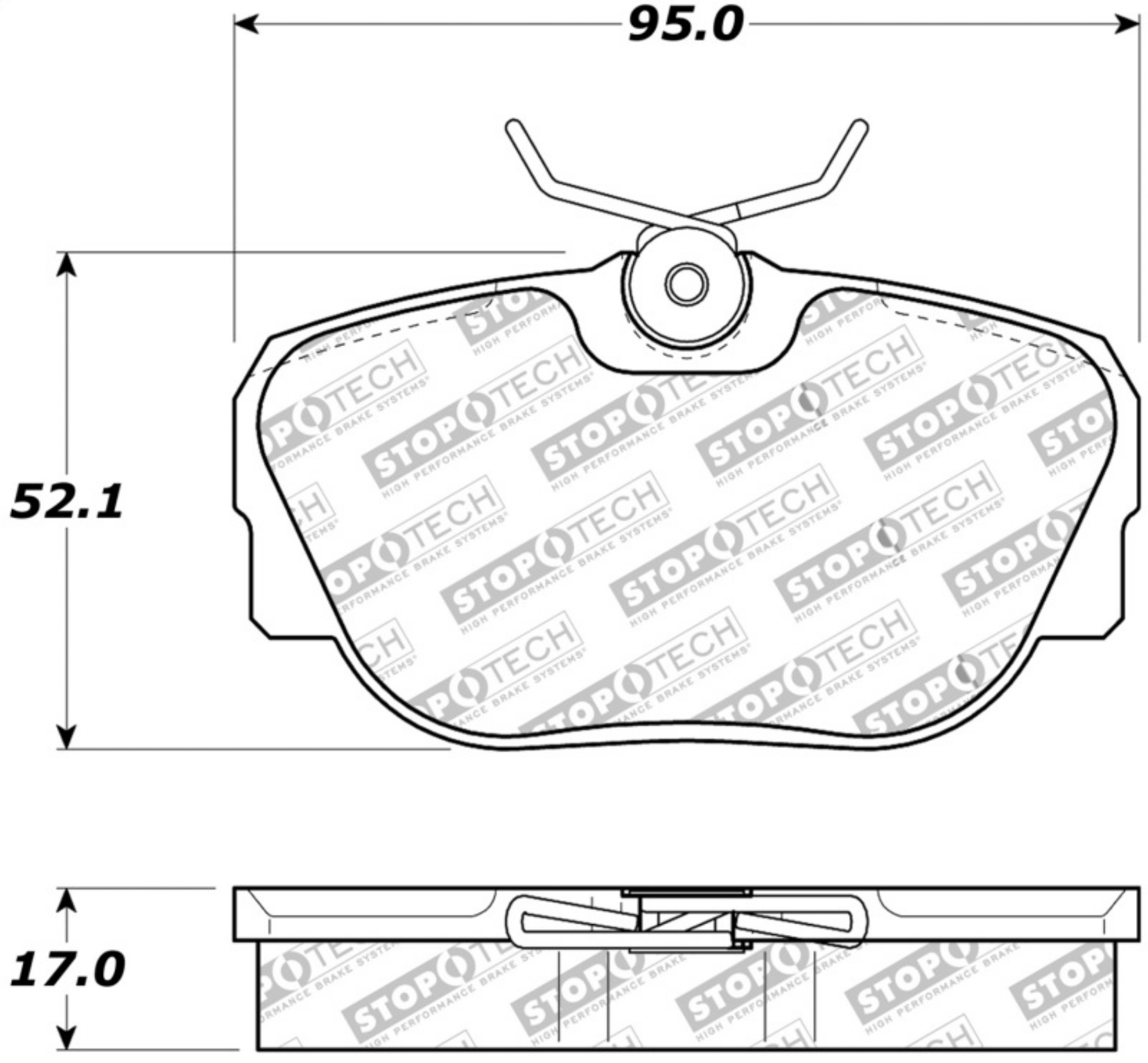 Picture of StopTech Street Touring Brake Pads