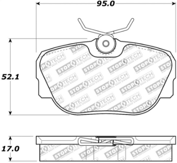 Picture of StopTech Street Touring Brake Pads