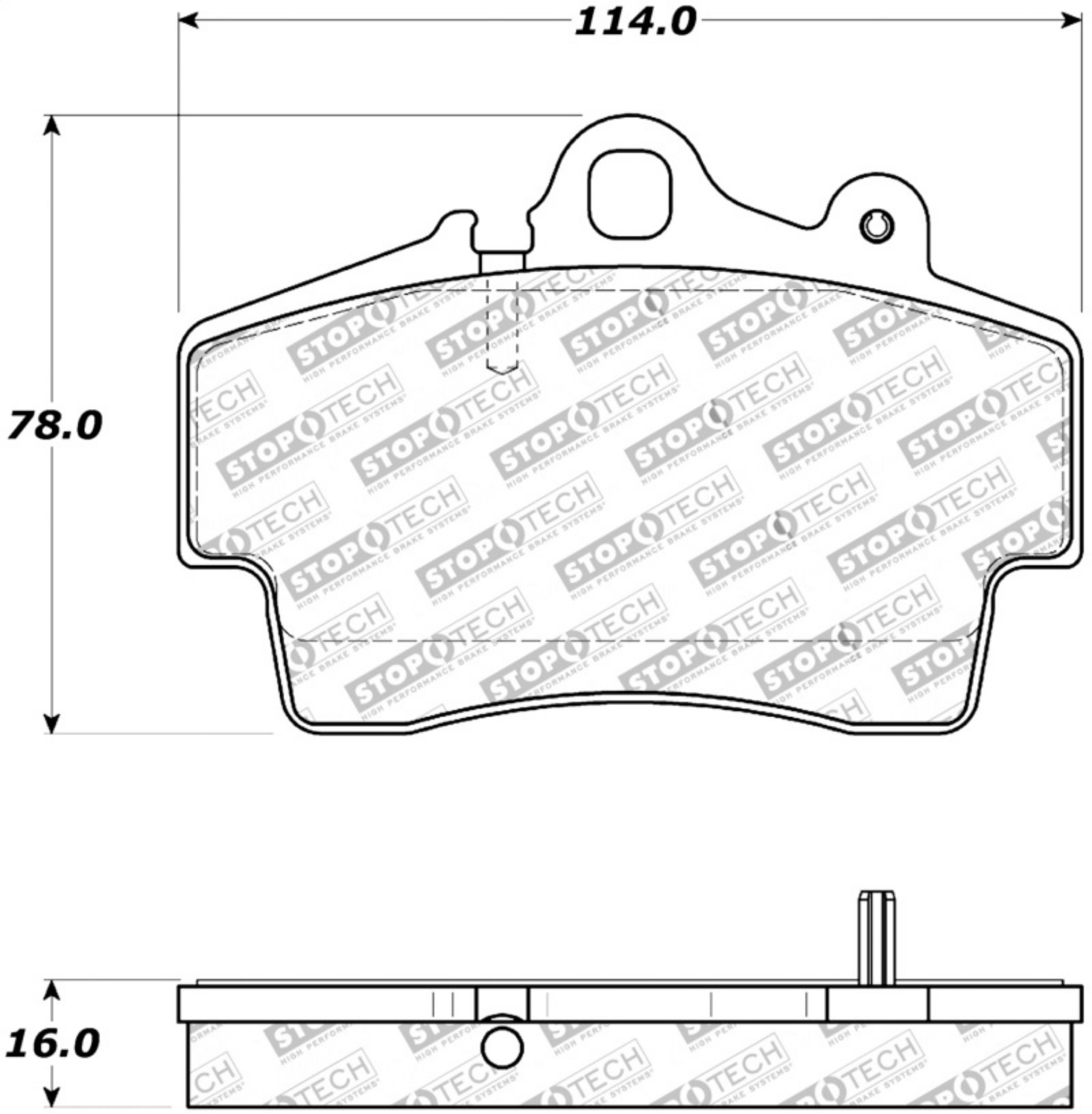 Picture of StopTech Street Touring Brake Pads