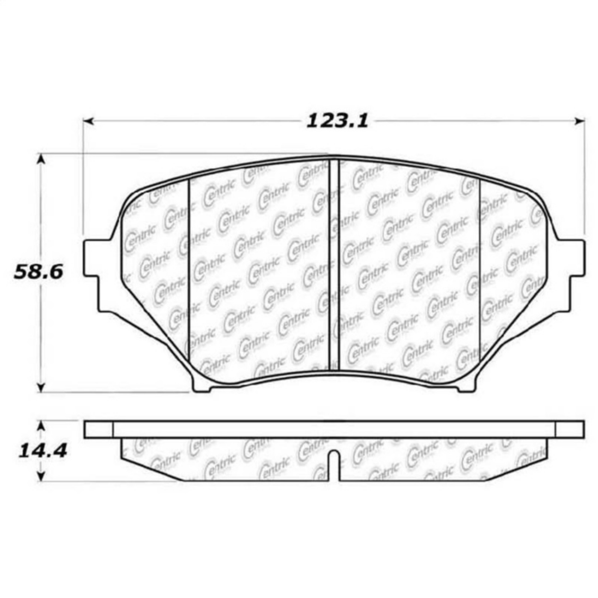 Picture of StopTech Street Touring 06-08 Mazda Miata MX-5 Front Brake Pads