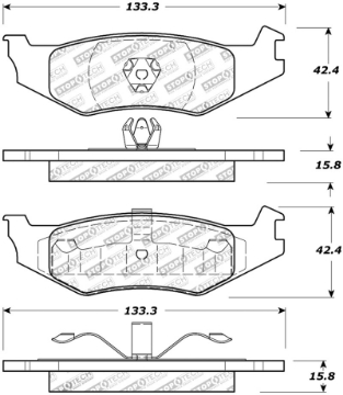 Picture of StopTech Street Touring Brake Pads