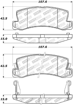 Picture of StopTech Street Touring Brake Pads