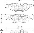 Picture of StopTech Street Touring Brake Pads