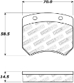 Picture of StopTech Street Touring Brake Pads