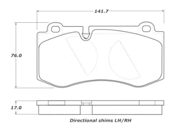 Picture of StopTech Street Touring Brake Pads