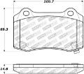 Picture of StopTech Street Touring 10+ Camaro Rear Brake Pads