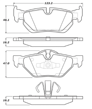Picture of StopTech Street Touring Brake Pads