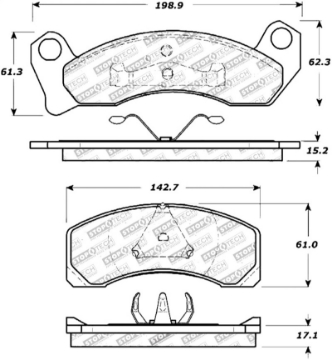 Picture of StopTech Street Touring Brake Pads