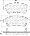 Picture of StopTech Street Touring Brake Pads