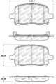 Picture of StopTech Street Touring Brake Pads