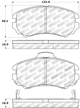 Picture of StopTech Street Touring Brake Pads