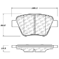 Picture of StopTech Street Touring Volkswagen Rear Brake Pads