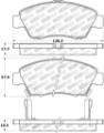 Picture of StopTech Street Touring 02-06 Acura RSX Type S - 93-95 Civic Coupe - 04-05 Civic Si