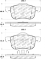 Picture of StopTech Street Touring 01-09 Volvo S60 - 99-06 S80 - 01-07 V70-V70R Front Brake Pads