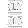 Picture of StopTech Street Touring 08-09 Infiniti FX50-G37 Rear Brake Pads