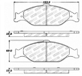 Picture of StopTech Street Touring Brake Pads