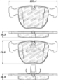 Picture of StopTech Street Touring 00-04 BMW M5 E39 - 00-06 X5 Front Brake Pads