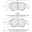 Picture of StopTech Street Touring 08-10 Audi A5 - 10 S4 Front Brake Pads